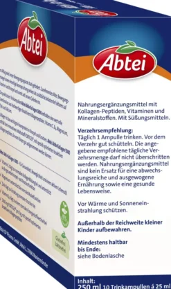 Abtei Aktiv Kollagen 5000 10 X 25 ml Ampullen