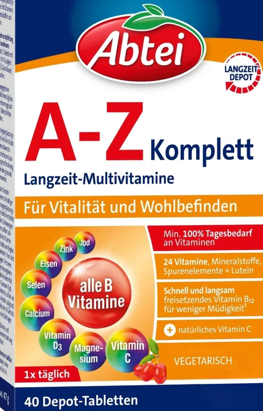 Abtei A-Z Komplett 40 Tabletten