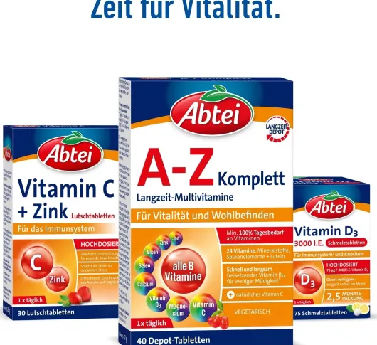 Abtei A-Z Komplett 40 Tabletten