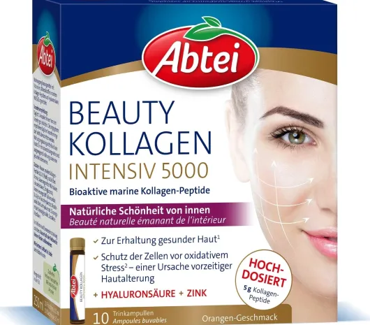 Abtei Beauty Kollagen Intensiv 5000 10 X 25 ml Trinkampullen