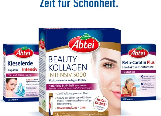 Abtei Beauty Kollagen Intensiv 5000 10 X 25 ml Trinkampullen