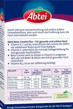 Abtei Beta - Carotin Plus 50 Kapseln