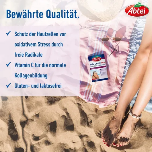 Abtei Beta - Carotin Plus 50 Kapseln