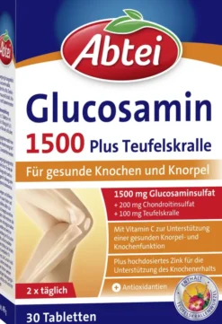 Abtei Glucosamin 1500 30 Tabletten