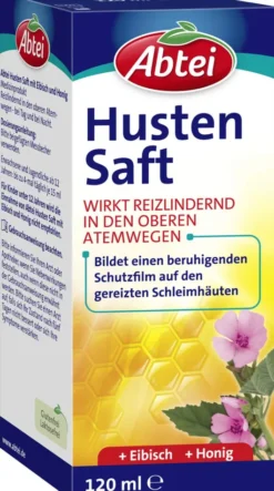 Abtei Husten Saft Eibisch Honig 120 ml