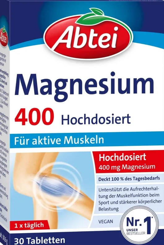 Abtei Magnesium 400 30 Tabletten