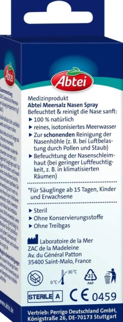 Abtei Meersalz Nasenspray NF 20 ml