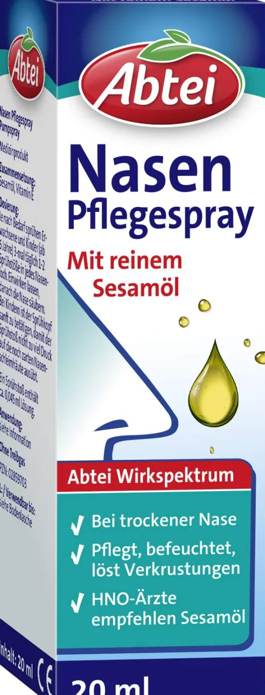 Abtei Nasenpflegeöl 20 ml Nasenspray
