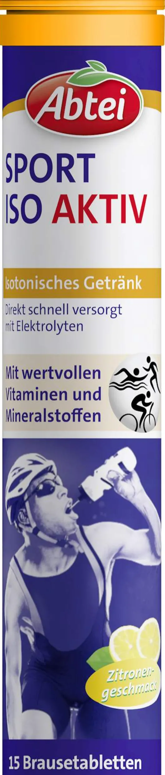 Abtei Sport Iso Aktiv Vitamine+mineralstoffe 15 Brausetabletten
