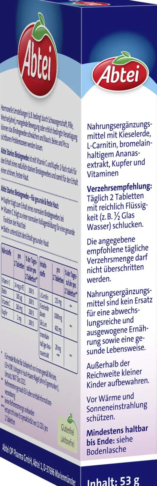 Abtei Starkes Bindegewebe 42 Tabletten