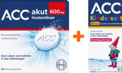 ACC akut 600 40 Brausetabletten + ACC Kindersaft 100 ml