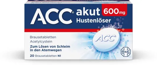 ACC akut 600 mg Hustenlöser 20 Brausetabletten