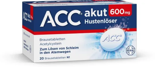 ACC akut 600 mg Hustenlöser 20 Brausetabletten