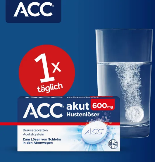 ACC akut 600 mg Hustenlöser 20 Brausetabletten