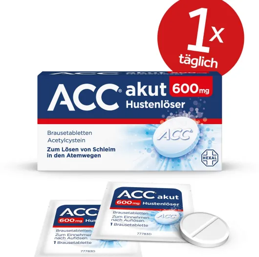 ACC akut 600 mg Hustenlöser 20 Brausetabletten
