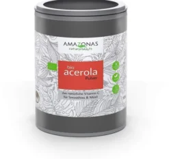 Acerola 100% Bio Pur Natürliches Vitamin C Pulver 500 G Pulver