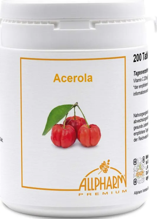 Acerola Vitamin C 200 Tabletten