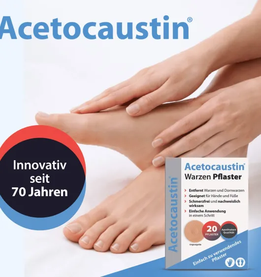 Acetocaustin 20 Warzenpflaster