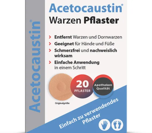 Acetocaustin 20 Warzenpflaster