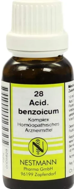Acidum Benzoicum Komplex Nr. 28 20 ml Dilution