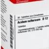Acidum Sulfuricum D12 Dhu 80 Tabletten
