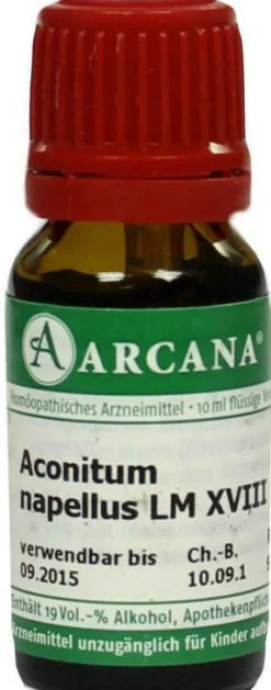Aconitum Arcana Lm 18 Dilution 10 ml