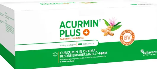 Acurmin Plus Mizell Curcuma 360 Weichkapseln