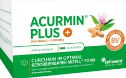 Acurmin Plus Mizell Curcuma Weichkapseln 180 Stück