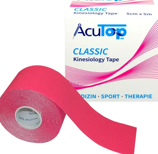 AcuTop Kinesiologie Tape Classic pink 5 cm x 5 m