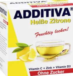 Additiva Heiße Zitrone Ohne Zucker 10 X 10 G Sachets