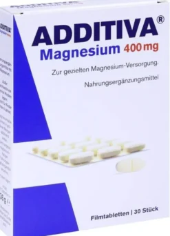 Additiva Magnesium 400 mg Filmtabletten 30 Filmtabletten