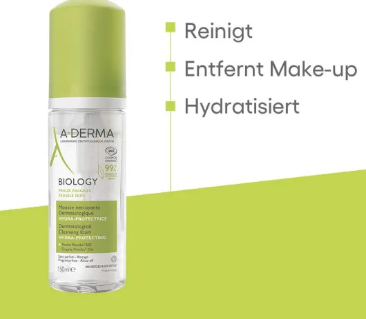 A-Derma Biology Reinigungsschaum 150 ml