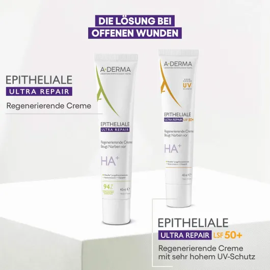 A-Derma Epitheliale Ultra Repair Creme Lsf50+ 40 ml