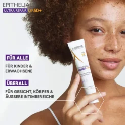 A-Derma Epitheliale Ultra Repair Creme Lsf50+ 40 ml