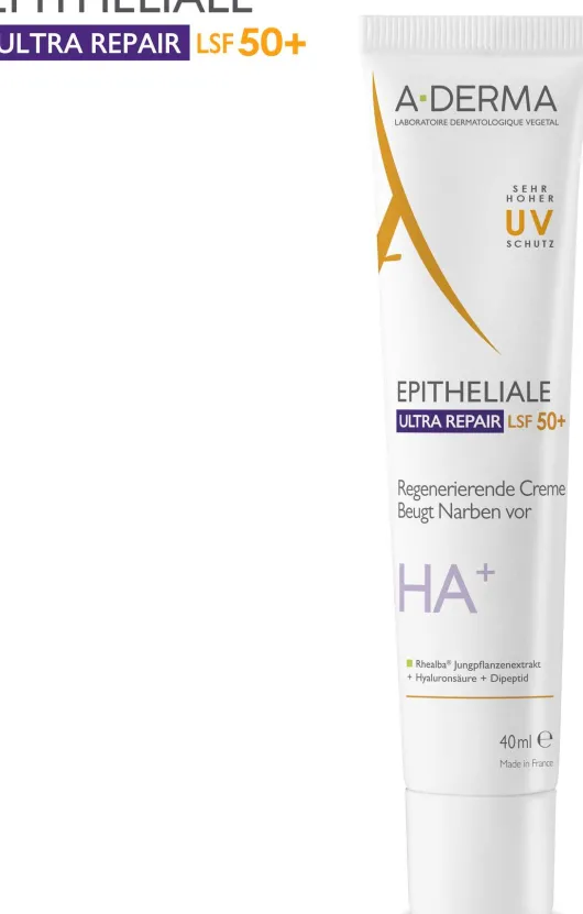 A-Derma Epitheliale Ultra Repair Creme Lsf50+ 40 ml