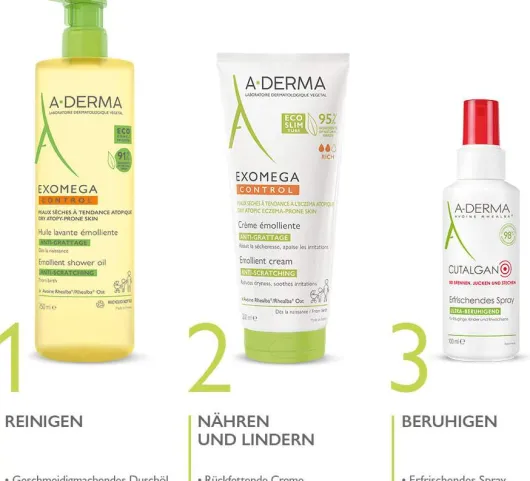 A-Derma Exomega Control Creme rückfettend 200 ml