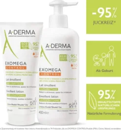 A-Derma Exomega Control Milch Rückfettend 400 ml