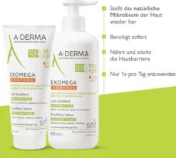 A-Derma Exomega Control Milch Rückfettend 400 ml