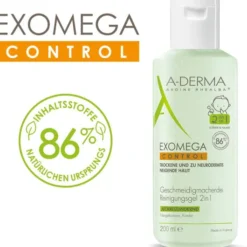A-Derma Exomega Control Reinigungsgel 2in1 200 ml