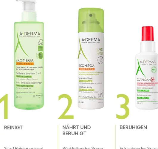 A-Derma Exomega Control Spray 200 ml