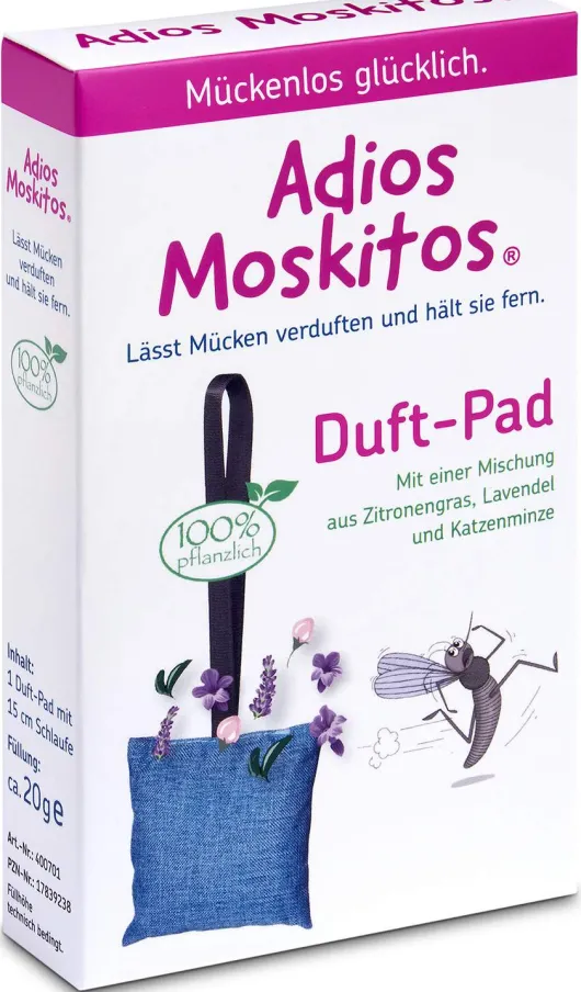 Adios Moskitos Duft-Pad 1 Stück