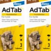 AdTab 56 mg für sehr kleine Hunde (1,3-2,5 kg) 2 x 3 Kautabletten