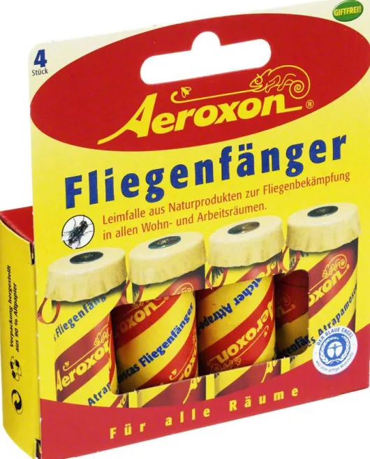 Aeroxon Fliegenfänger 4 Stück