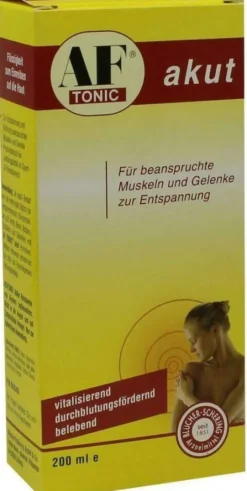 Af Tonic Akut Für Beanspruchte Muskeln und Gelenke 200 ml
