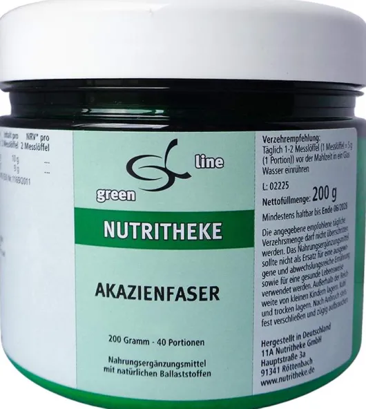 Akazienfaser Pulver 200 G