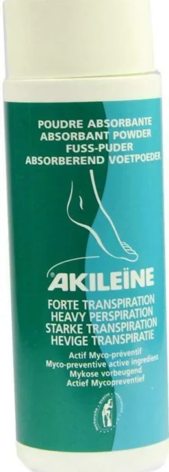 Akileine Antitranspirant Fußpuder 75 G Puder