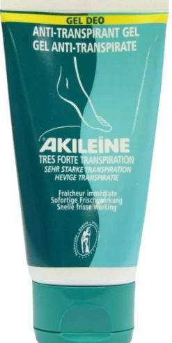Akileine Antitranspirant Gel Für Füße Deo-Gel 75ml