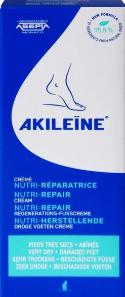 Akileine Nutri-Repair Regenerations Fußcreme 100 ml