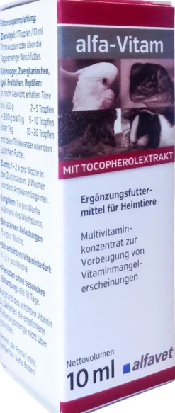 Alfa-Vitam Tropfen F. Heimtiere 10 ml