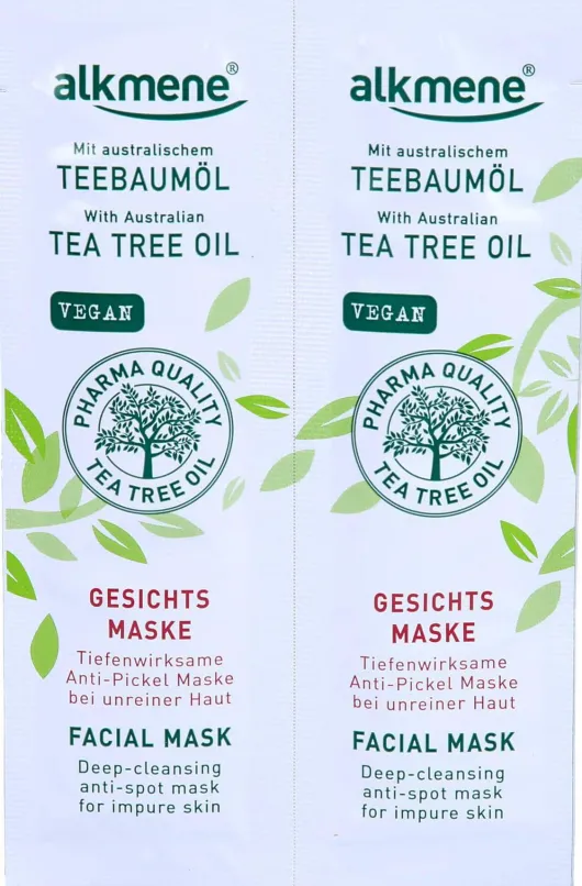 Alkmene Teebaum Gesichtsmaske 2 X 6 ml